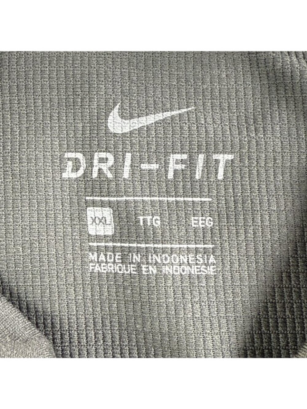 Tennessee Titans Shirt Mens 2XL Gray NFL Football Nike Dri Fit Golf Polo - Picture 3 of 12